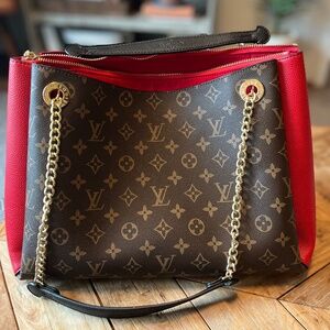 Louis Vuitton Surene MM Monogram Cerise